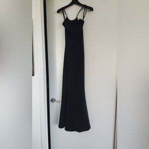 Elegant Black Evening Gown